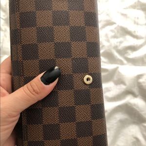 Authentic leather lv